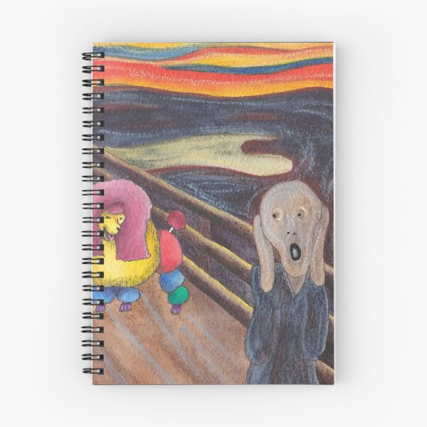 Item preview, The Scream with a Poodle designed and sold by sarahkeenan.
