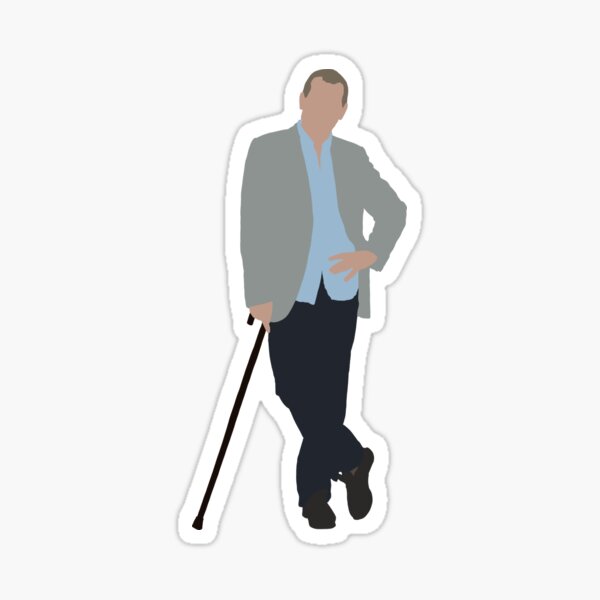 "House MD" Sticker for Sale by deezdoodles Redbubble
