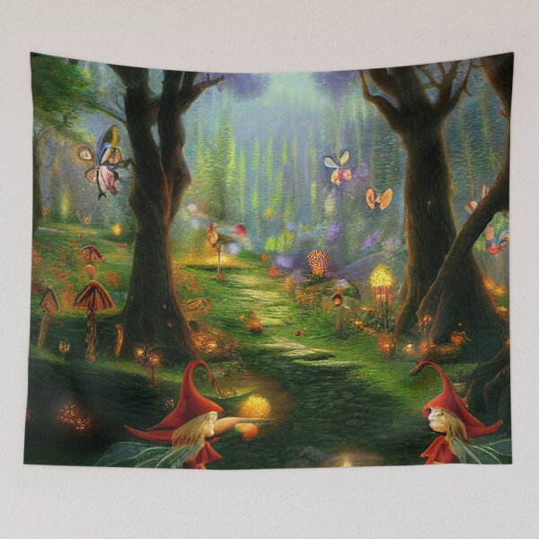Item preview, Fairytale village - Fantasy dream designed and sold by Monkyra.