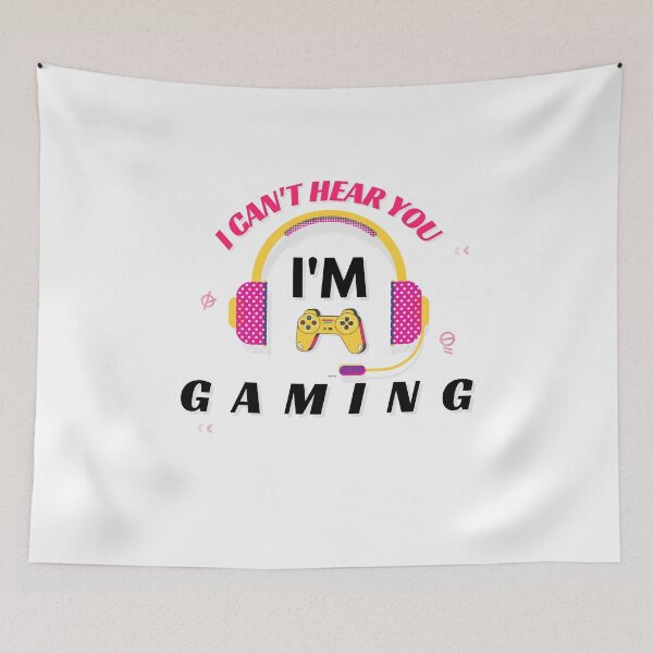 Item preview,  I Can't Hear You I'm Gaming designed and sold by El-kournafi.