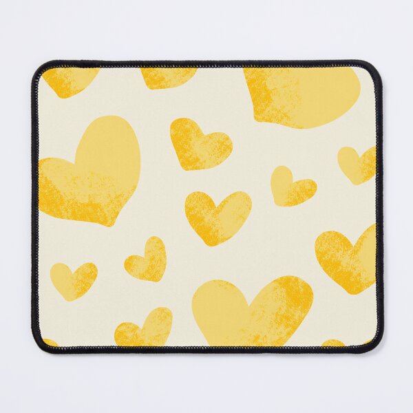 Item preview, Golden Yellow Heart Pattern designed and sold by murialbezanson.