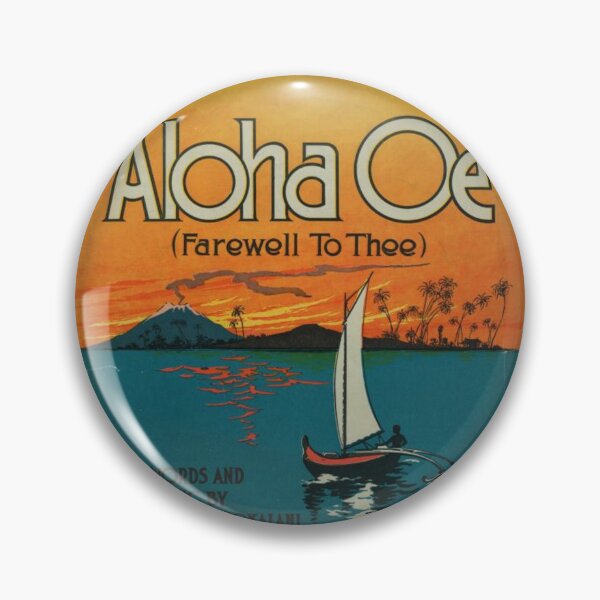 Item preview, Aloha Oe Retro Music Poster Art designed and sold by KimCheetham.