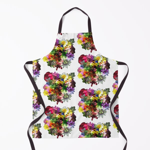 Item preview, Colorful flower mix white designed and sold by TheSpaceShip.