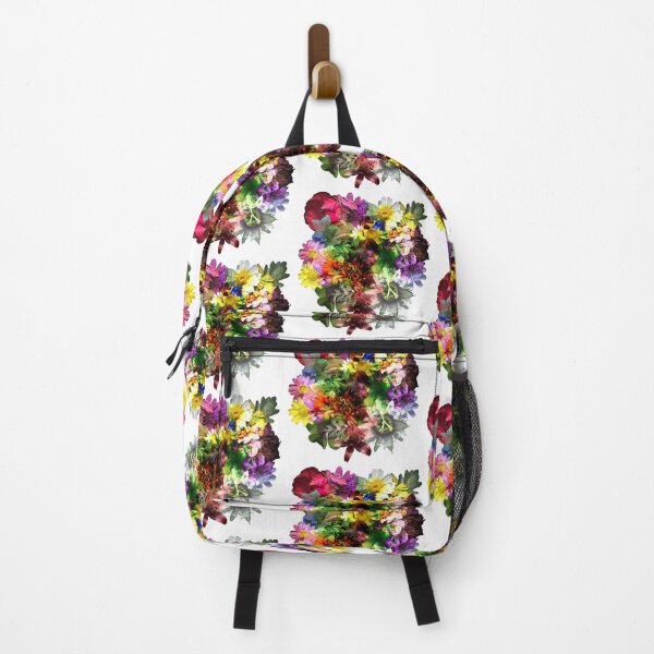 Item preview, Colorful flower mix white designed and sold by TheSpaceShip.