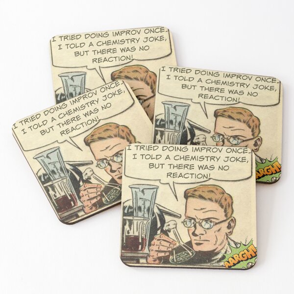 Item preview, I Tried Doing Improv Once. I Told A Chemistry Joke, But There Was No Reaction! designed and sold by SSustainable.