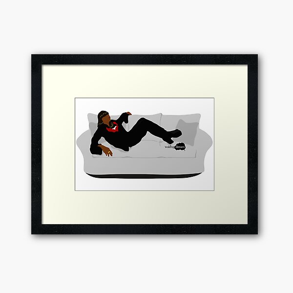 F Yo Couch! Framed Art Print