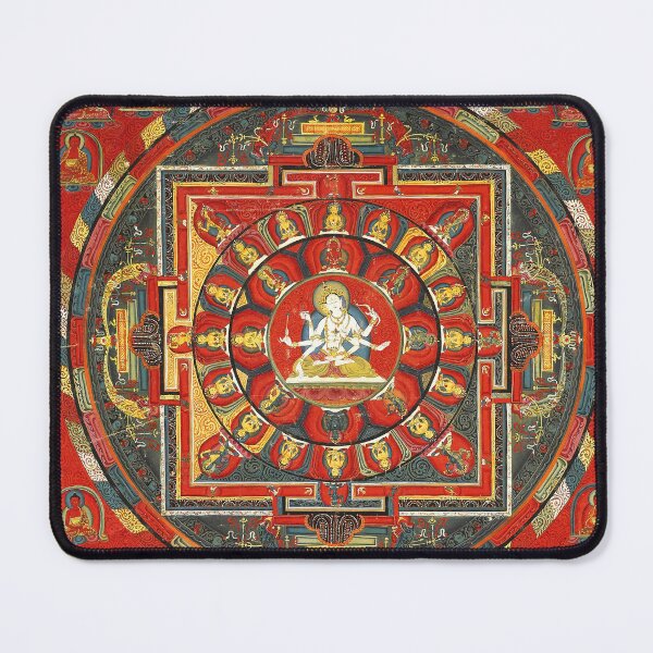 Item preview, Mandala 142 Crested Tara Thirty Three Deity designed and sold by GuyBlank.