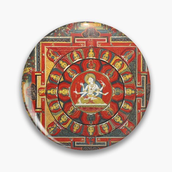 Item preview, Mandala 142 Crested Tara Thirty Three Deity designed and sold by GuyBlank.