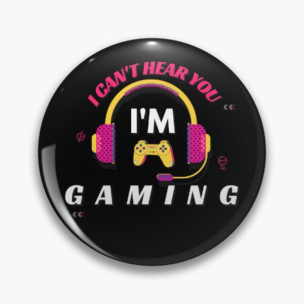 Item preview,  I Can't Hear You I'm Gaming designed and sold by El-kournafi.