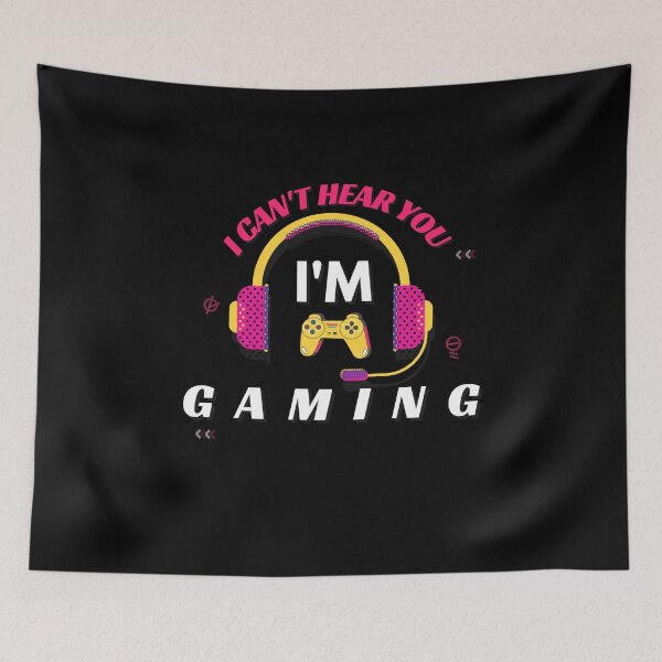 Item preview,  I Can't Hear You I'm Gaming designed and sold by El-kournafi.