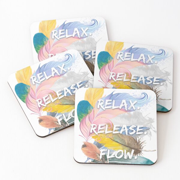 Item preview, Relax. Release. Flow. designed and sold by MantraLotus.