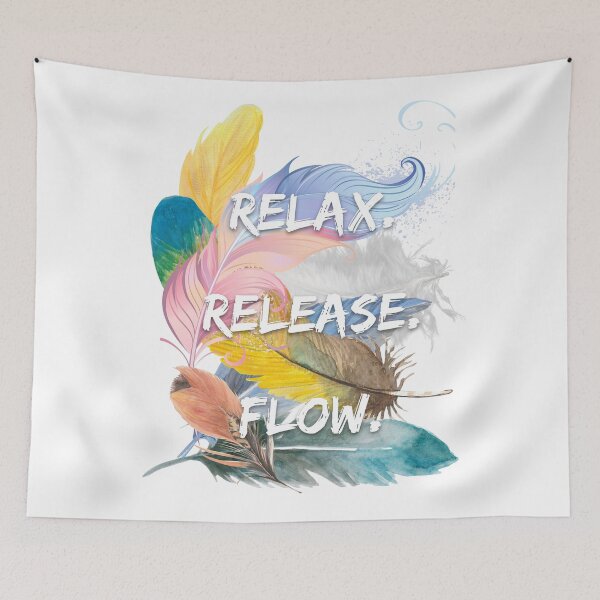 Item preview, Relax. Release. Flow. designed and sold by MantraLotus.