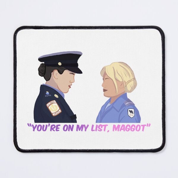 Item preview, “You’re on my list, maggot” designed and sold by Amire Designs.