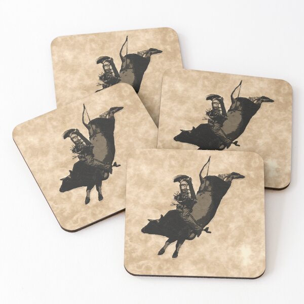 Item preview, Rodeo Bull Riding Hero - Bull Rider designed and sold by NaturePrints.