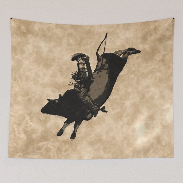 Item preview, Rodeo Bull Riding Hero - Bull Rider designed and sold by NaturePrints.
