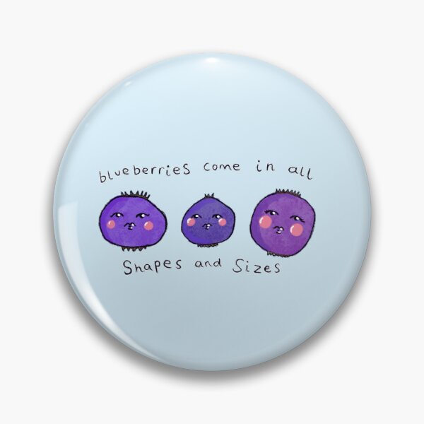 Item preview, Blueberries come in all shapes and sizes  designed and sold by Artistickiwi.