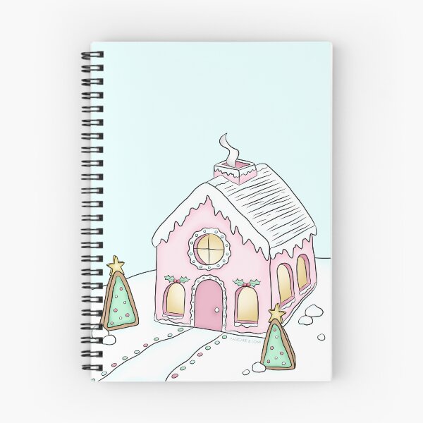 Item preview, Pretty Pink Gingerbead House designed and sold by PancakeAndLoaf.