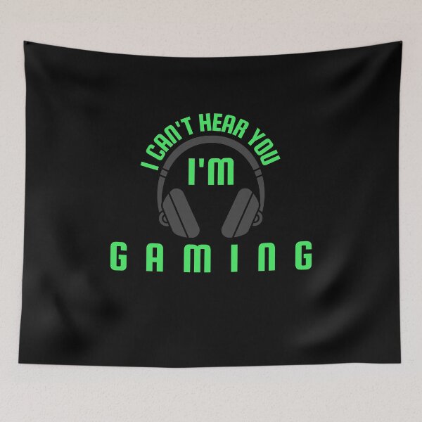 Item preview,  I Can't Hear You I'm Gaming designed and sold by El-kournafi.