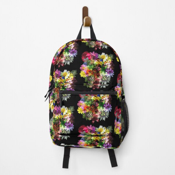 Item preview, Colorful Flower mix black designed and sold by TheSpaceShip.