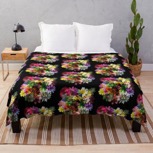 Item preview, Colorful Flower mix black designed and sold by TheSpaceShip.