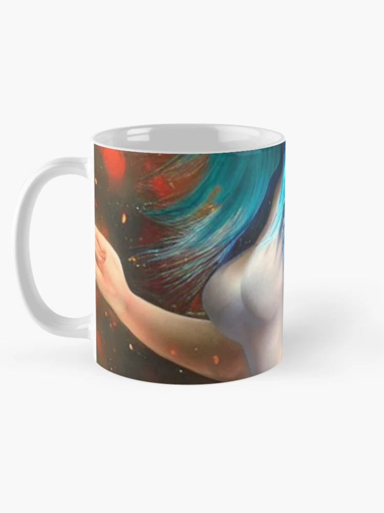 Aperçu 5 sur 6. Mug à café avec l'œuvre Magical Momma créée et vendue par Sub-Ruminations.