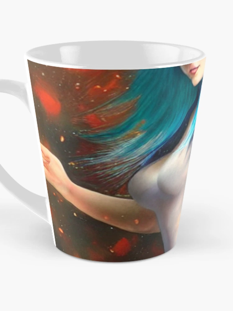 Aperçu 3 sur 4. Mug à café avec l'œuvre Magical Momma créée et vendue par Sub-Ruminations.