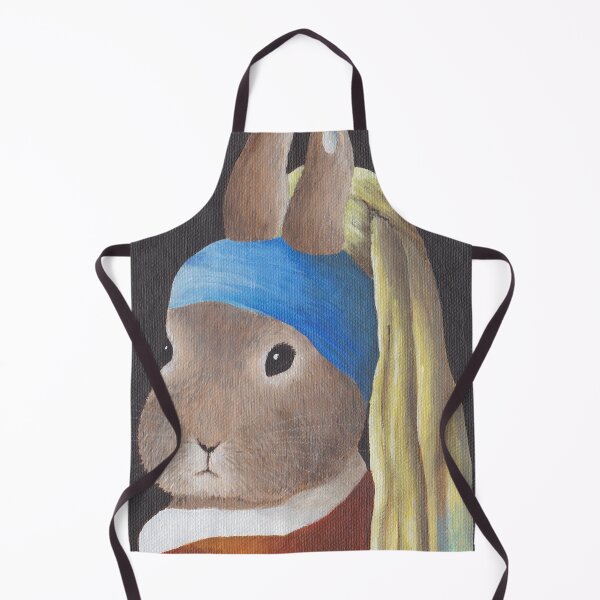 Item preview, Rabbit with a Pearl Earring designed and sold by sarahkeenan.