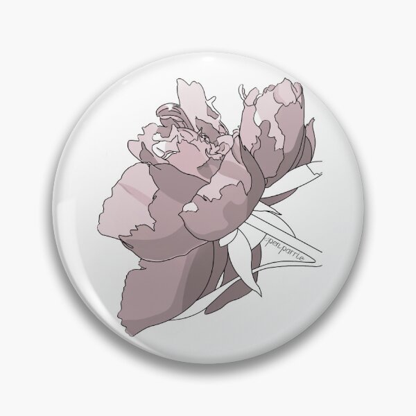 Item preview, Peony in Pale Pink designed and sold by PenParrie.