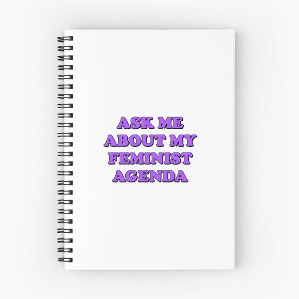 Item preview,  ASK ME ABOUT MY FEMINIST AGENDA  designed and sold by Inspirationmotivation.