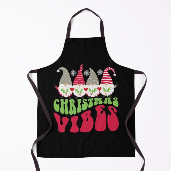 Item preview, Christmas vibes - retro gnomes designed and sold by EvergreenWhimsy.
