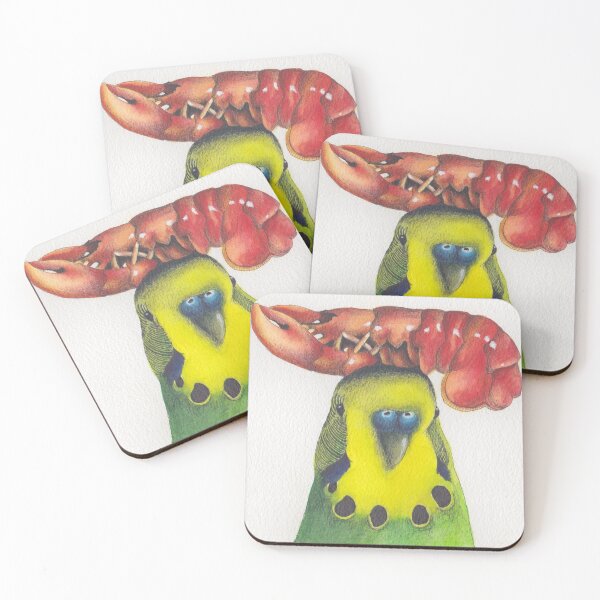 Item preview, Lobster Budgie designed and sold by sarahkeenan.