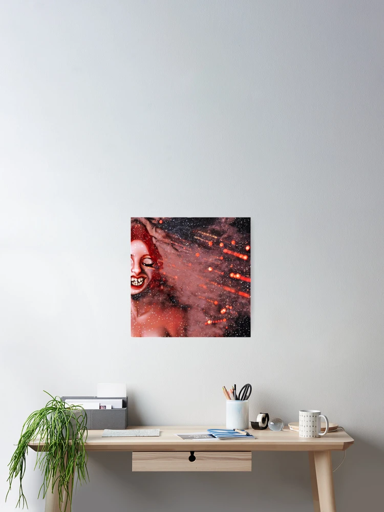 Aperçu 2 sur 3. Poster avec l'œuvre Meteor Shower créée et vendue par Sub-Ruminations.