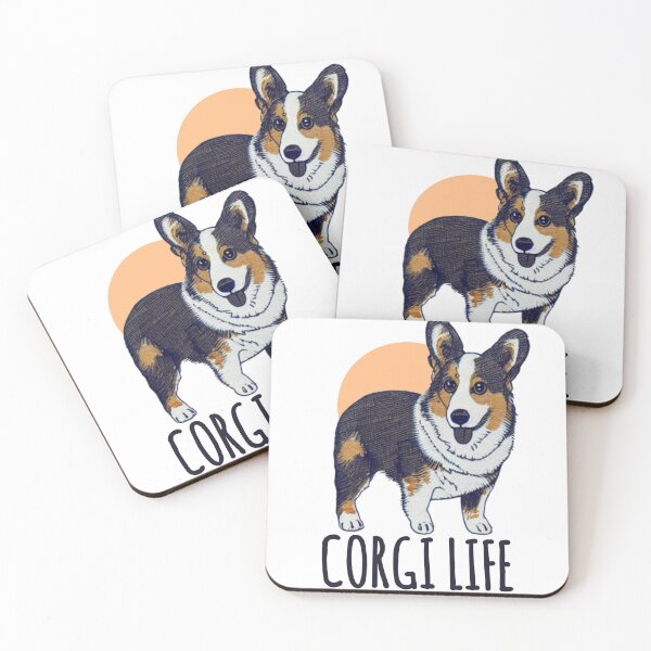 Item preview, Corgi Life : Cute Corgi Dog Drawing Illustration designed and sold by EnzoVectorism.
