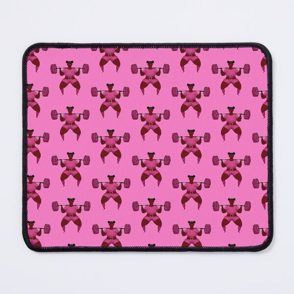 Item preview, Strong Women Powerlifting gym girl in Pink  designed and sold by SusanaDesigns.