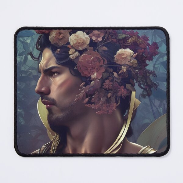 Item preview, Floral Hunk with Floral Hair designed and sold by withdiamonds.