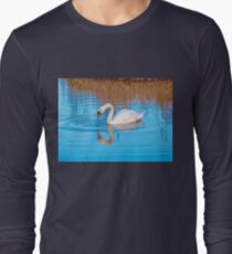 Mute Swan reflection Long Sleeve T-Shirt