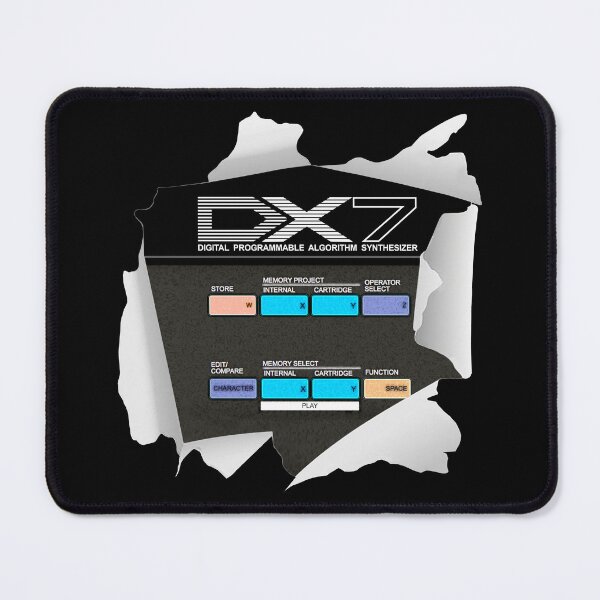 Item preview, DX7 Synthesizer FM 80's - 80s synth -  FM Synthesizer - Digital Programmable Algorithm Synthesizer designed and sold by RazzArt.