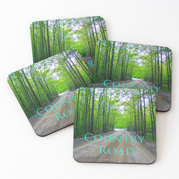 Item preview, Deep in the Woods of Northern Michigan, the Dirt Country Road Leads to Adventure. designed and sold by TTDean.