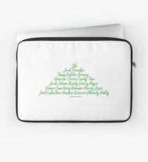 Hollyoaks Characters Christmas Tree Laptop Sleeve