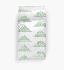 Hollyoaks Characters Christmas Tree Duvet Cover