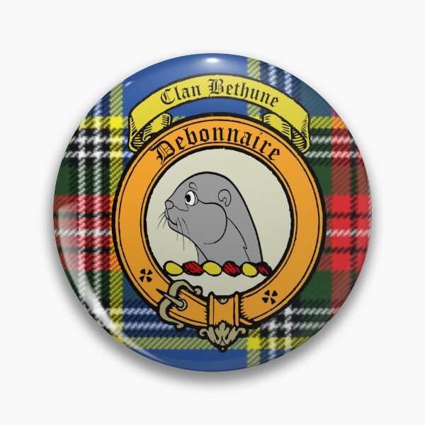 Item preview, Bethune Scottish Tartan and Crest designed and sold by BagTown Clans.