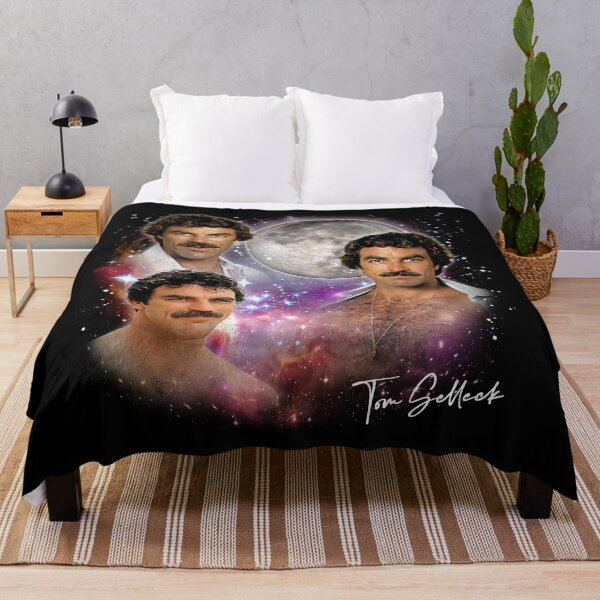 Item preview, Tom Selleck - Original Fan Art 80s Aesthetic designed and sold by AestheticNow.