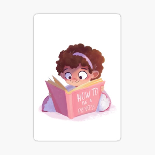 HOW TO BE A PRINCESS Sticker