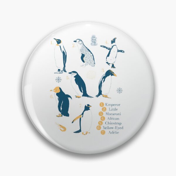 Item preview, Penguin Types designed and sold by Slunkisbiggles.