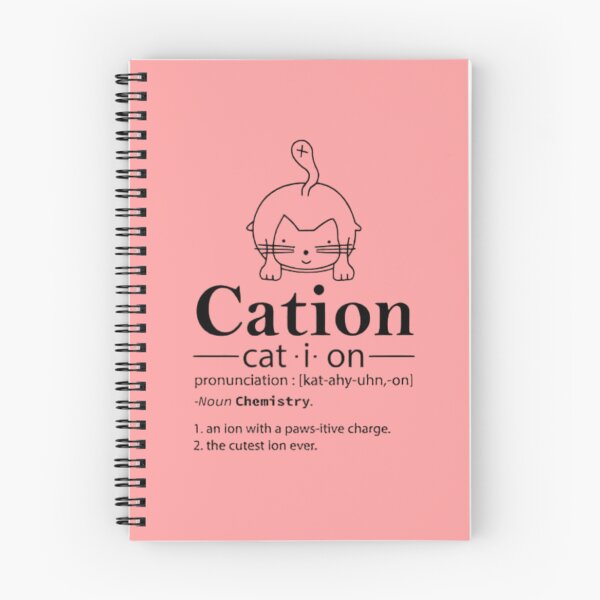 Item preview, Cation Funny Cat Ion Science Pawsitive Pun Chemistry designed and sold by FirnandArt.