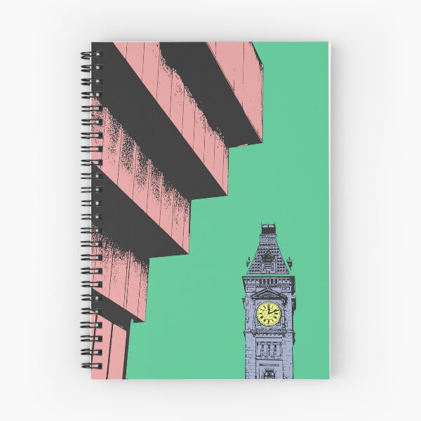 Item preview, Big Brum and Birmingham Old Library digital Art designed and sold by BarmyBrummie.