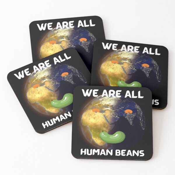Item preview,  WE ARE ALL HUMAN BEANS - WE ARE ALL HUMAN - GLOBE designed and sold by ArtzandDesignz.