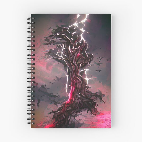 Item preview, Lightning Into The Tree | Artificial Inteligence Generated Art designed and sold by AllAboutAI.