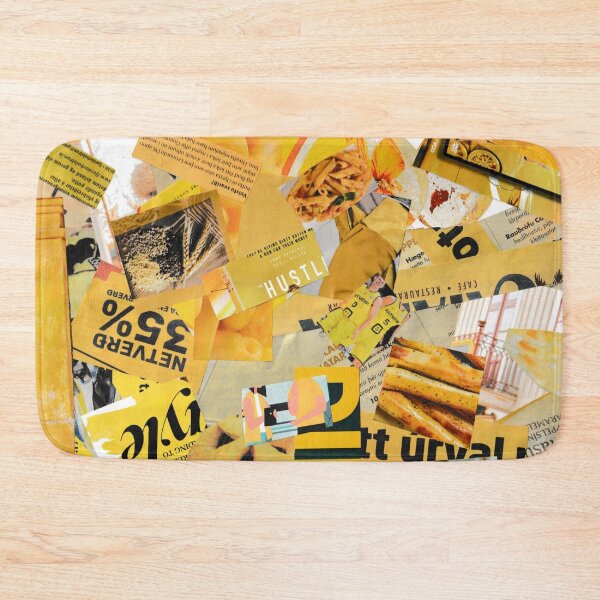 Item preview, Yellow Collage designed and sold by Ísabella Ævarsdóttir.