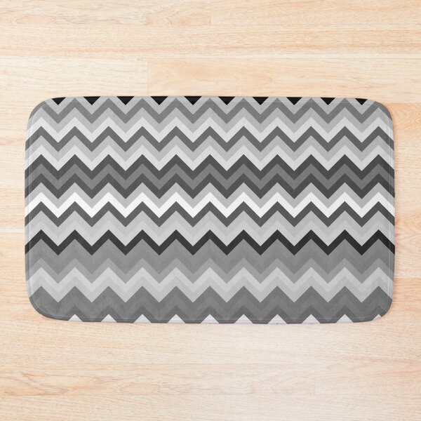 Item preview, Grey multi Zig Zag Retro Mod pattern designed and sold by ModSupporters.